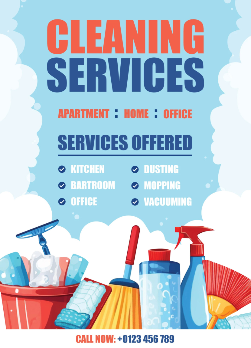 Cleaning Service Flyer