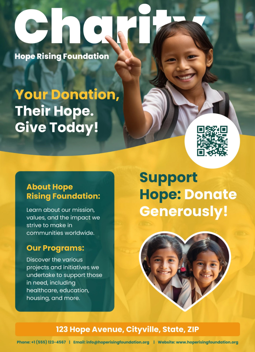 Donation Flyer