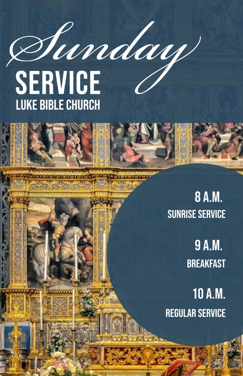 sunday service bible church bible study Free Poster And Flyer Templates