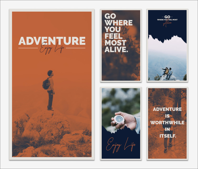 Adventure Instagram Stories Template