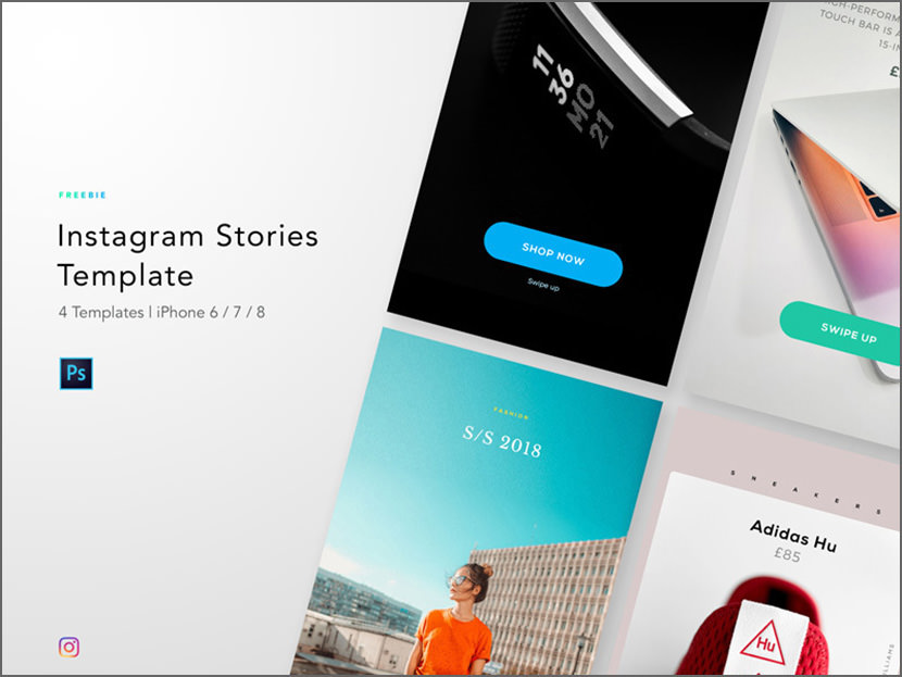 Minimalist Instagram Stories Template