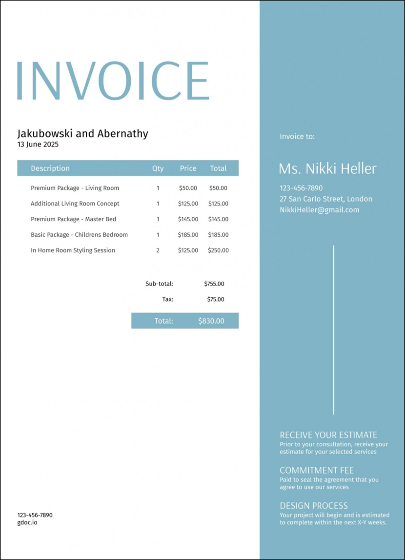 Generic Invoice