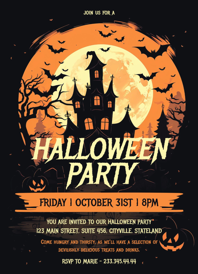 Halloween Party Invitation