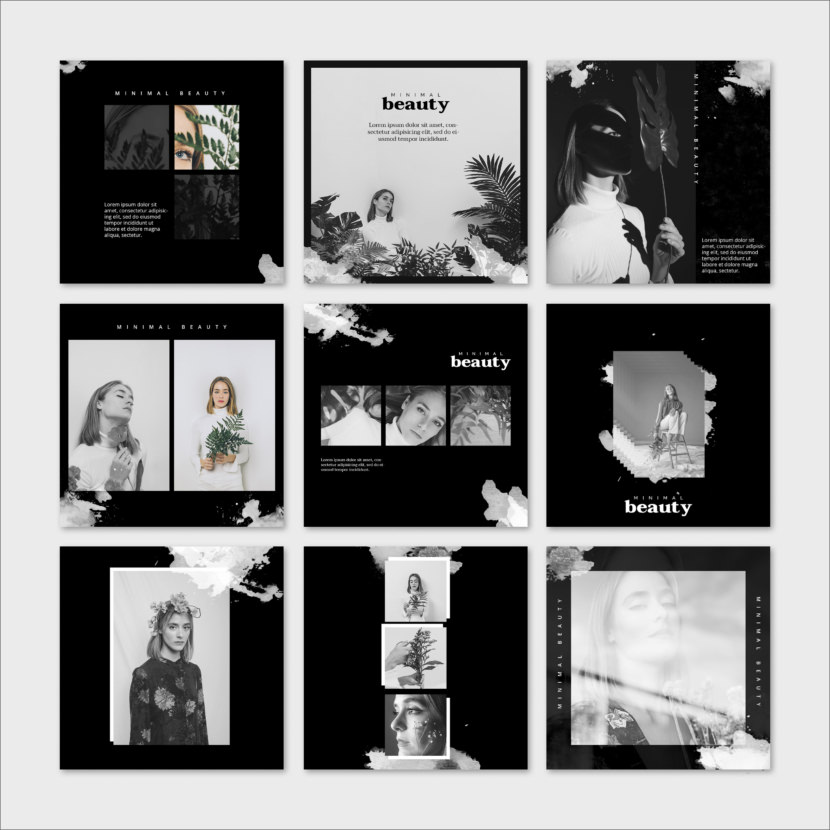 Minimal Beauty Instagram Template