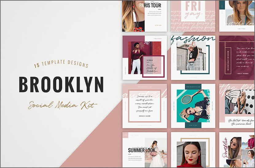 Brooklyn Fashion Instagram Template