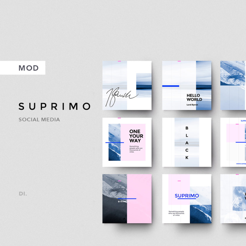 SUPRIMO Instagram Template