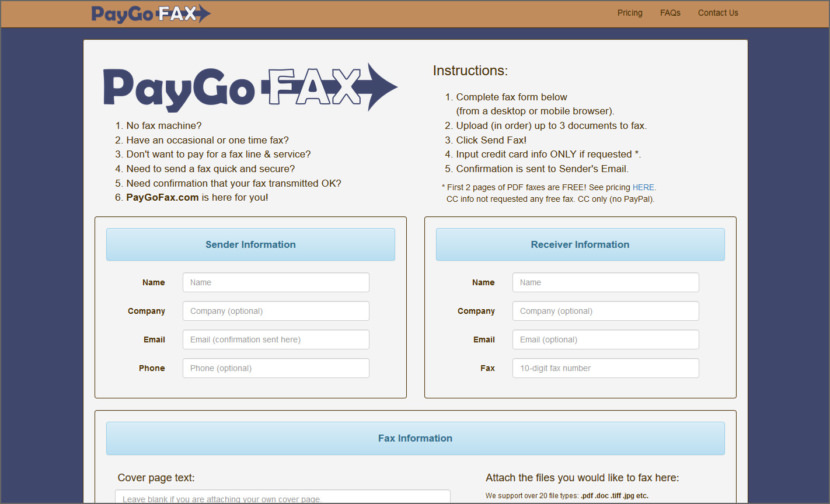 PayGoFax