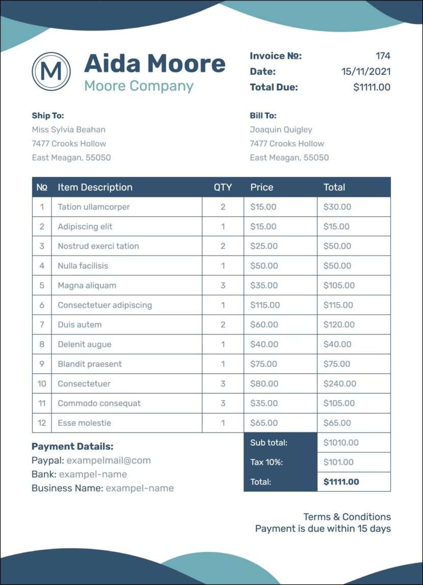 Sales Invoice