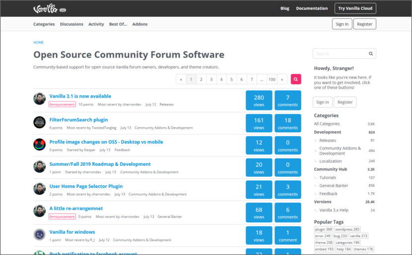 Vanilla Forum